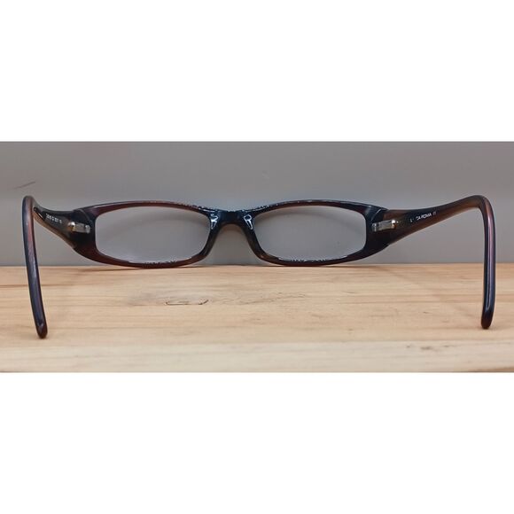 Linea Roma Eyewear Class 166 C2 50-17-135 Brown Eyeglasses Frames - Picture 14 of 15